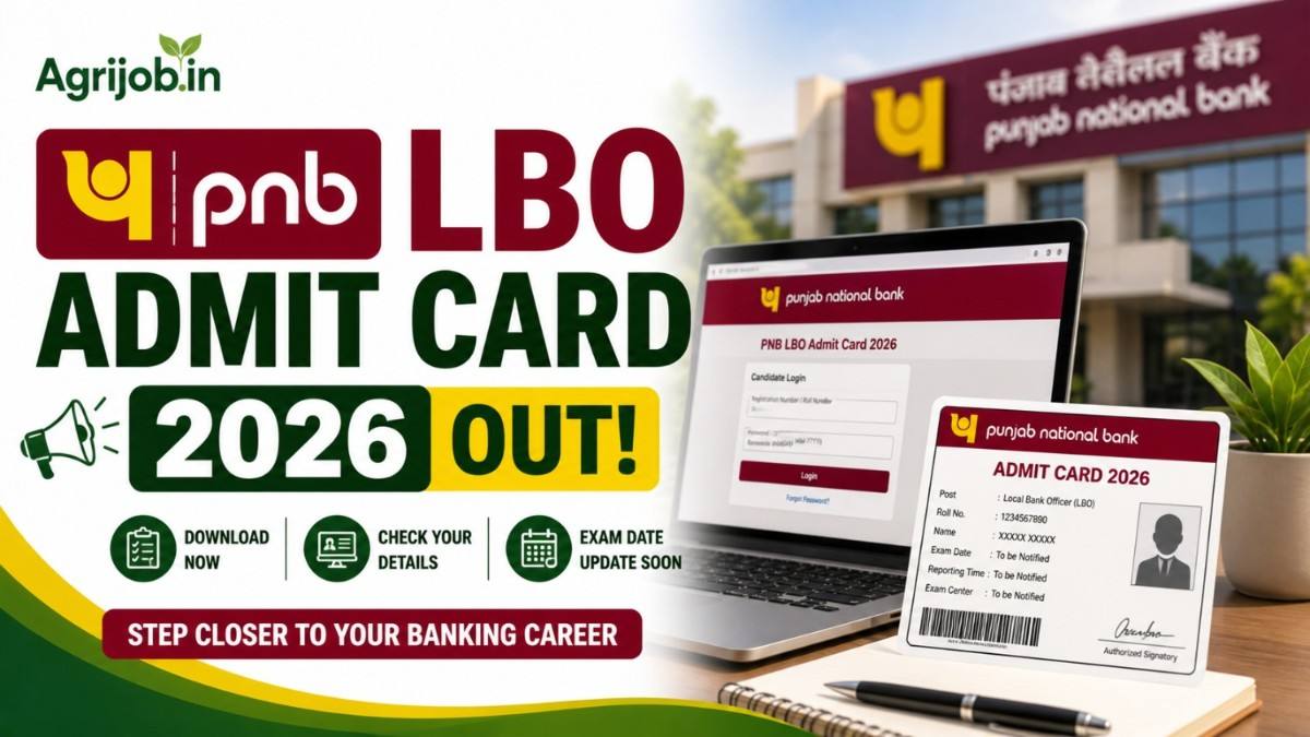 PNB LBO Admit Card 2026 Out