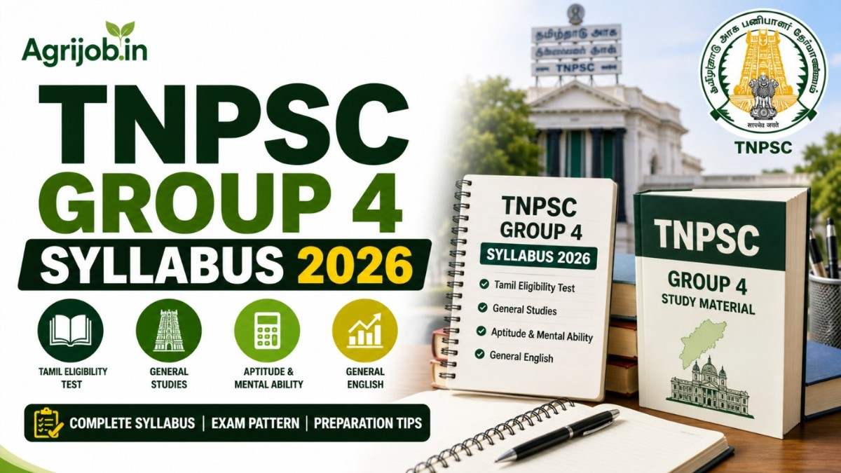 TNPSC Group 4 Syllabus 2026