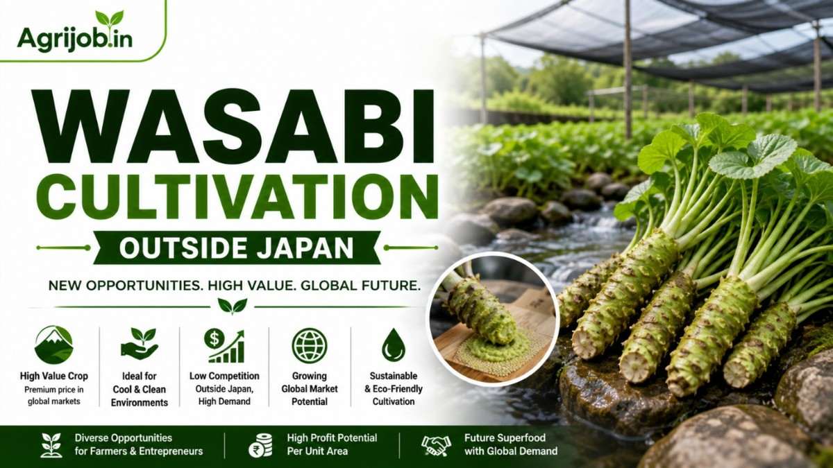 Wasabi Cultivation Outside Japan