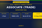 APEDA Associate Trade Recruitment 2026 Notification Banner – agrijob.in