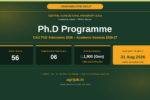 CAU PhD Admission 2026 Notification Banner - agrijob.in