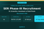 CPCB SER Phase-III Recruitment 2026 Notification Banner – agrijob.in