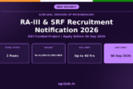 IARI RA III SRF Recruitment 2026 Notification Banner - agrijob.in