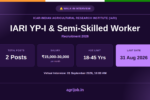 IARI YP-I Recruitment 2026 Notification Banner – agrijob.in