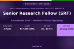 ICAR IARI SRF Recruitment 2026 Notification Banner – agrijob.in