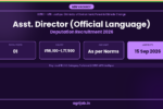 ICFRE Assistant Director Official Language Recruitment 2026 Notification Banner – agrijob.in