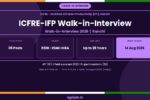 ICFRE IFP Walk-in-Interview 2026 Notification Banner – agrijob.in