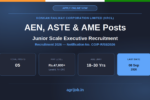 Konkan Railway Recruitment 2026 Notification Banner - agrijob.in