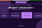 Nagaland University Project Associate 2026 Notification Banner – agrijob.in