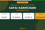 Rajasthan Safai Karmchari Recruitment 2026 Notification Banner – agrijob.in