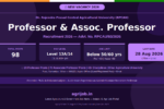 RPCAU Professor Recruitment 2026 Notification Banner – agrijob.in