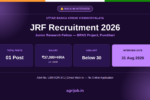 UBKV JRF Recruitment 2026 Notification Banner - agrijob.in