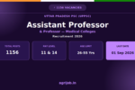 UPPSC Assistant Professor Recruitment 2026 Notification Banner - agrijob.in
