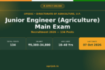 UPSSSC JE Agriculture Recruitment 2026 Notification Banner – agrijob.in