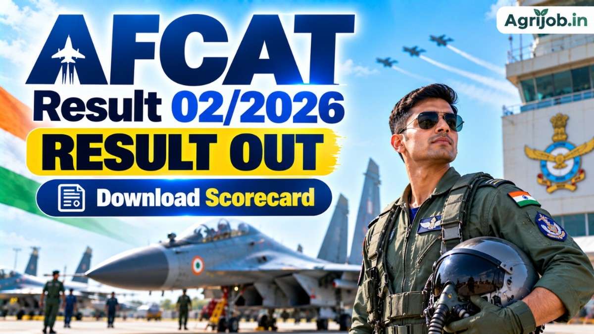 AFCAT Result 022026 Out – Download Scorecard
