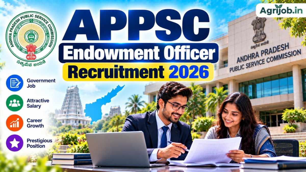 APPSC Endowment Officer Recruitment 2026