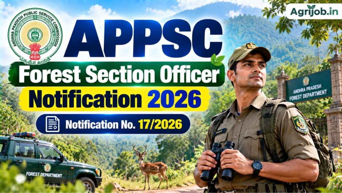 APPSC Forest Section Officer Notification 2026
