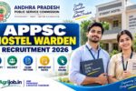 APPSC Hostel Warden Recruitment 2026