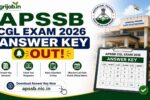 APSSB CGL Answer Key 2026 Out