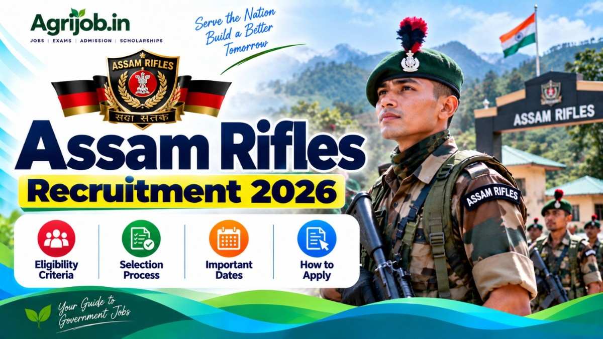 Assam Rifles Recruitment 2026