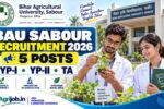 BAU Sabour Recruitment 2026