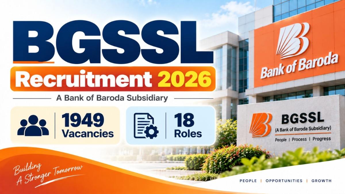 BGSSL Recruitment 2026 – 1949 Vacancies
