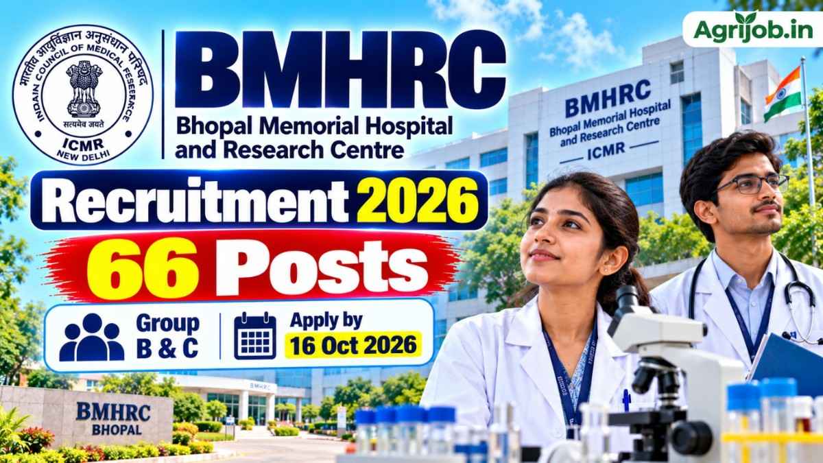 BMHRC Recruitment 2026