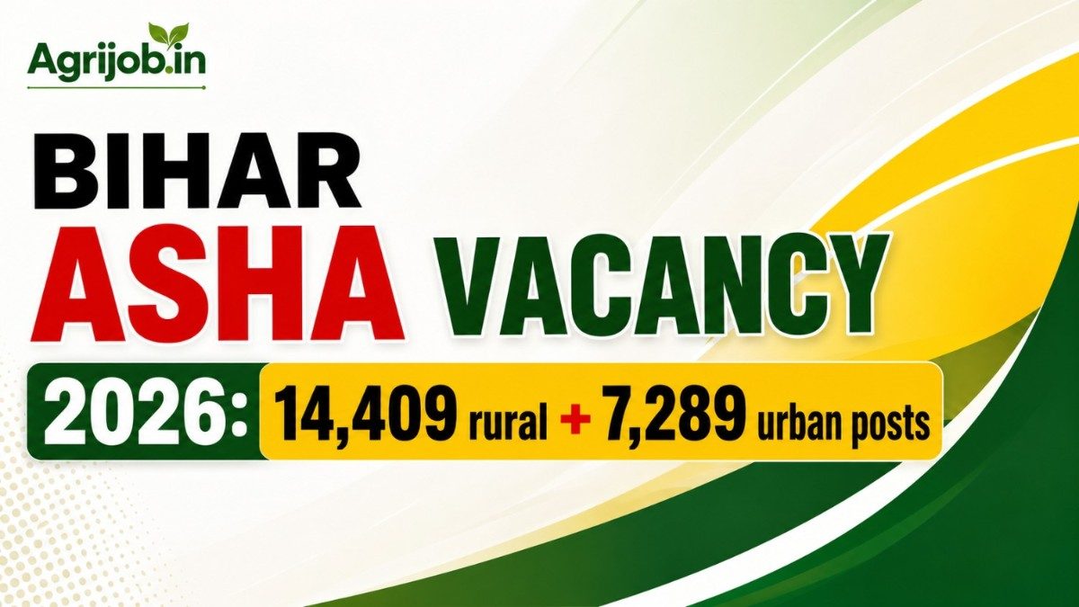 Bihar ASHA Vacancy 2026