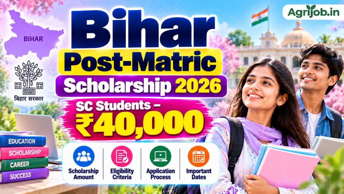 Bihar Post-Matric Scholarship 2026 SC Students – Rs.40,000, Eligibility
