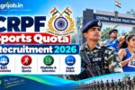 CRPF Sports Quota Recruitment 2026