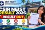 CSIR NEIST Result 2026 Out