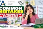 Common Mistakes in CA Foundation Exams 2026