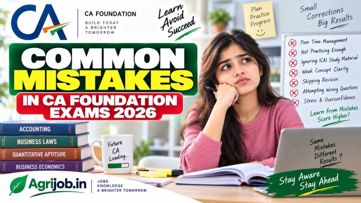 Common Mistakes in CA Foundation Exams 2026