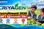 Criyagen Recruitment 2026 – ASM & Agronomist Jobs