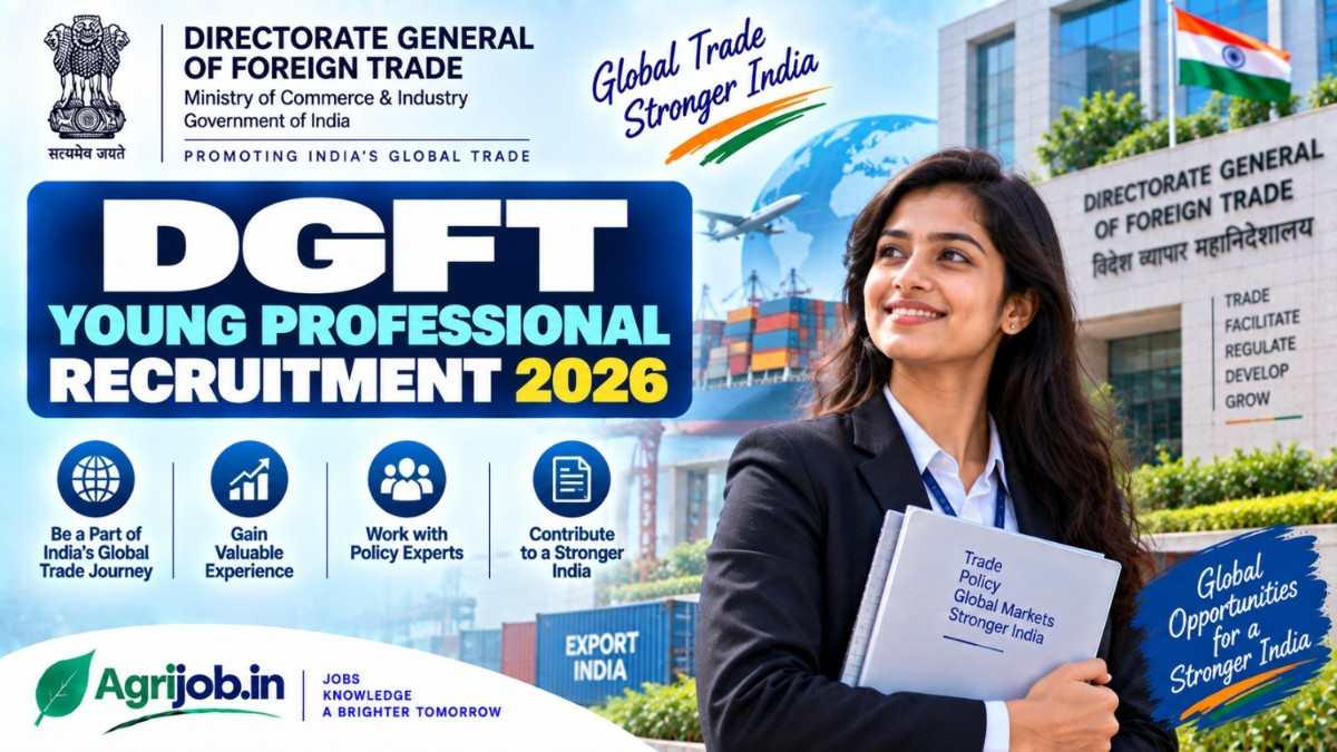 DGFT Young Professional Recruitment 2026