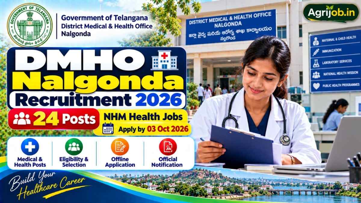 DMHO Nalgonda Recruitment 2026