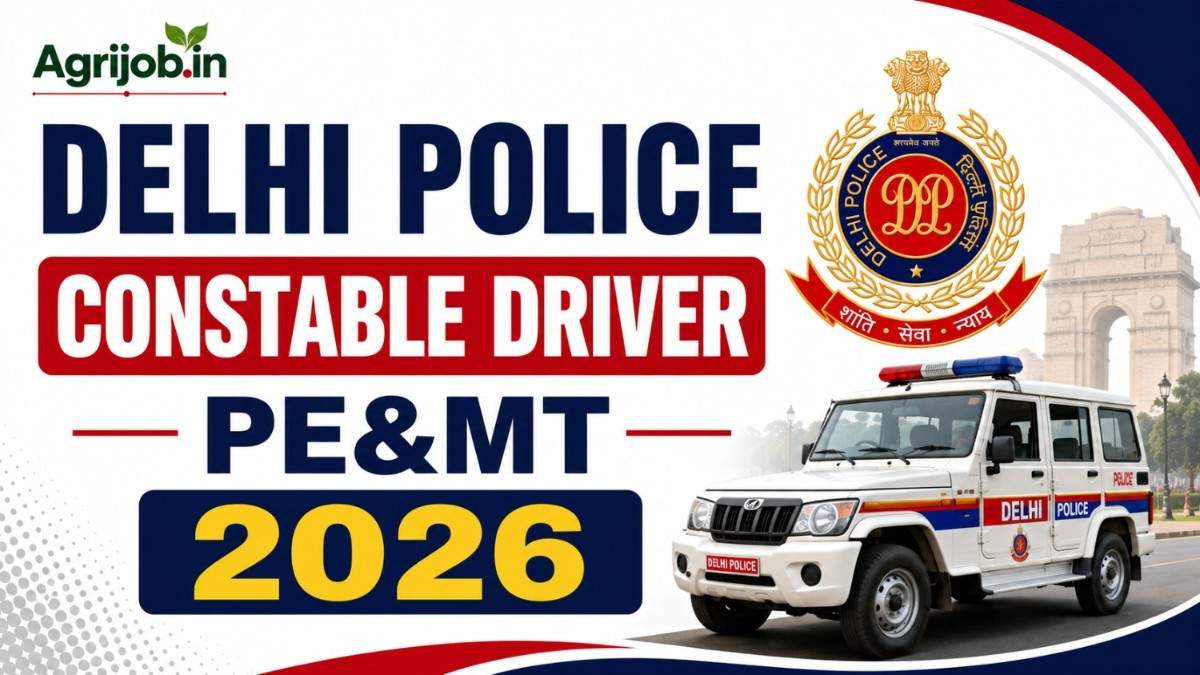 Delhi Police Constable Driver PE&MT 2026