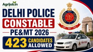 Delhi Police Constable PE&MT 2026 – 423 Candidates Allowed