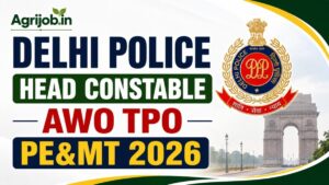 Delhi Police Head Constable AWO TPO PE&MT 2026