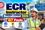 ECR Instructor Recruitment 2026