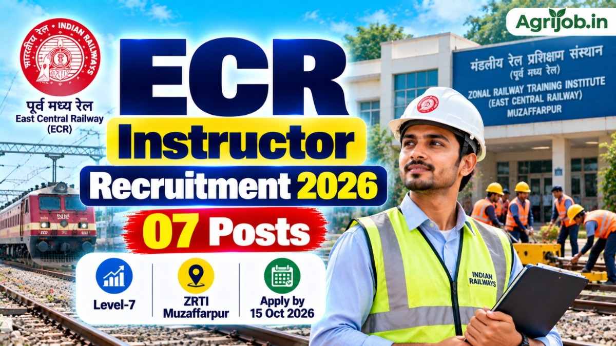 ECR Instructor Recruitment 2026