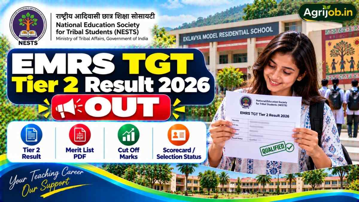 EMRS TGT Tier 2 Result 2026 Out