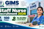 GIMS Staff Nurse Recruitment 2026