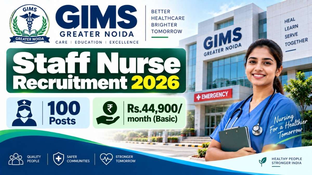 GIMS Staff Nurse Recruitment 2026