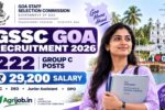 GSSC Goa Recruitment 2026 – 222 Group C Posts, Rs.29,200 Salary