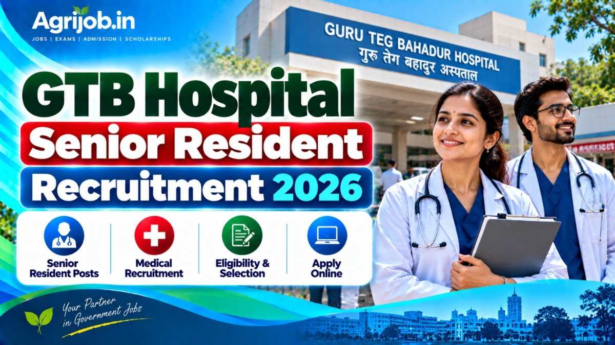 GTB Hospital Senior Resident Recruitment 2026