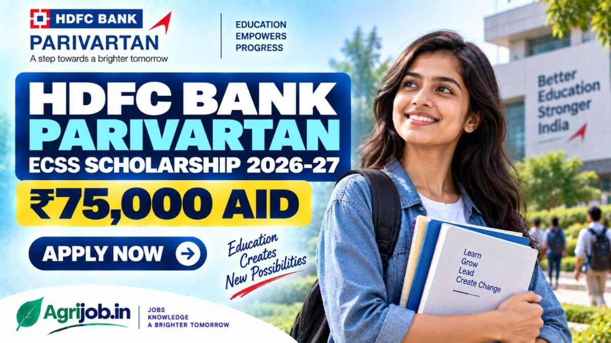 HDFC Bank Parivartan ECSS Scholarship 2026-27