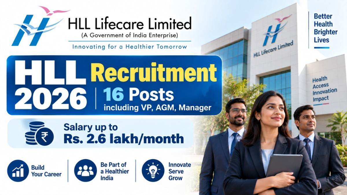 HLL Recruitment 2026