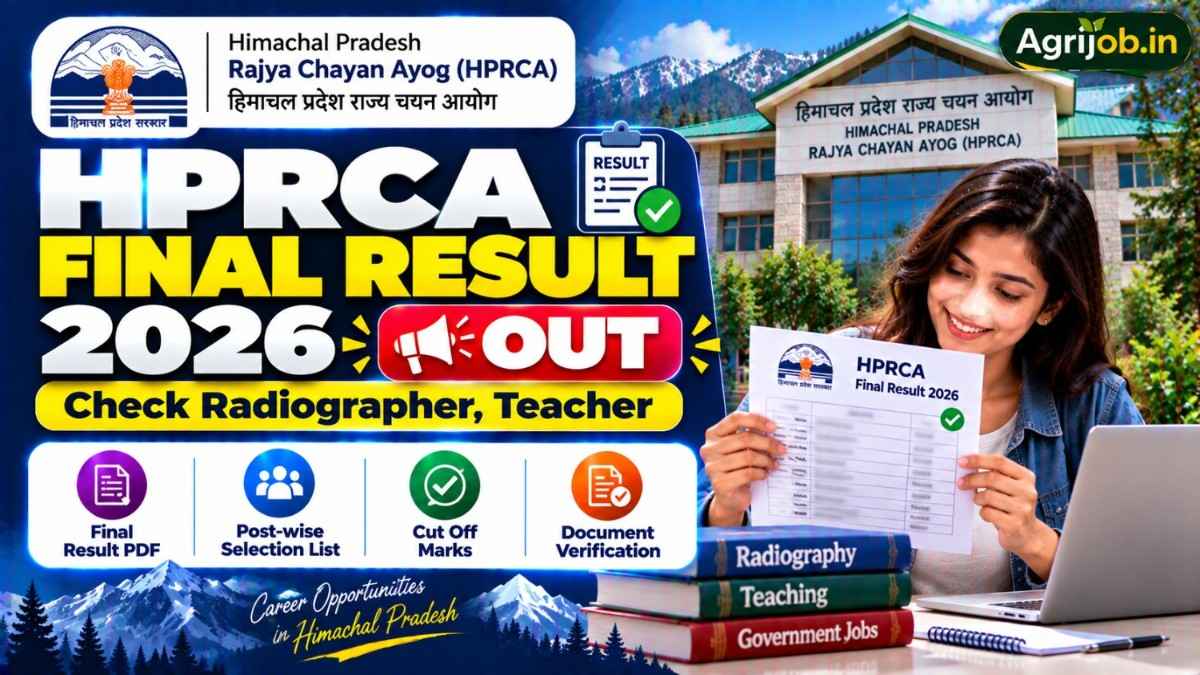 HPRCA Final Result 2026 – Check Radiographer, Teacher