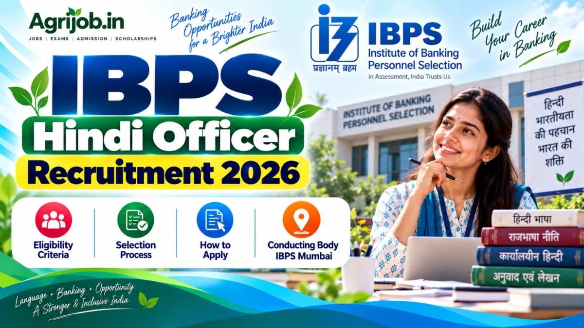 IBPS Hindi Officer Recruitment 2026